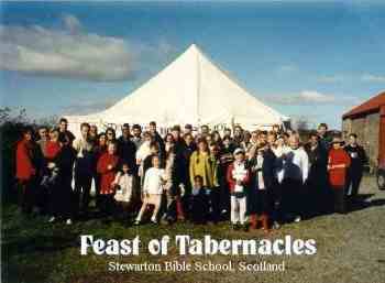 Picture from The Feast of Tabernacles in Stewarton in Scotland